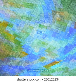abstract futuristic art background, vector grunge paper texture