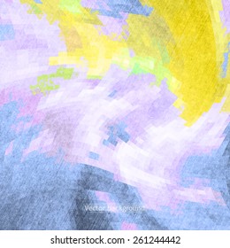 abstract futuristic art background, vector grunge paper texture
