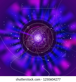 Abstract futuristic background