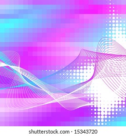 Abstract futuristic background