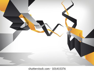an abstract and futuristic background for design