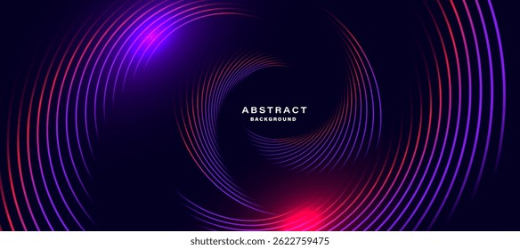 Abstract futuristic background. Dynamic geometric lines. Vector illustration.