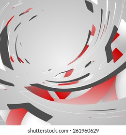 Abstract futuristic background dynamic illustration.