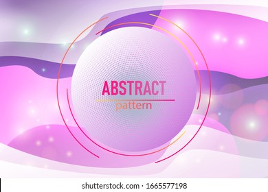 Fondo abstracto futurista, composición dinámica de formas, mínimo. Ilustración vectorial, diseño gráfico de plantilla.