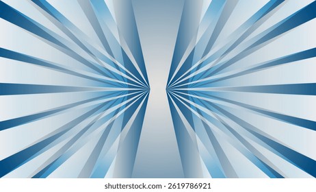 ABSTRAKTER FUTURISTISCHER HINTERGRUND ELEGANTER BLAUER FARBVERLAUF GLATT FLÜSSIG BUNTES DESIGN MIT GEOMETRISCHEN FORMEN VEKTORVORLAGE GUT FÜR MODERNE WEBSITE, TAPETE, DECKENDESIGN 
