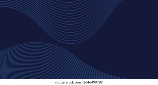Abstract futuristic background with flowing dot particles wave pattern in blue green gradient colors