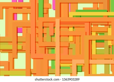 Abstract futuristic background. Geometric technology vector illustration. Template perfect for cover, brochure, web design, craft, envelope.