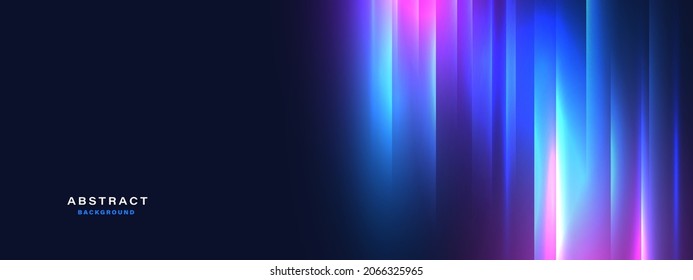 Abstract futuristic background with glowing light effect.Vector illustration. - Shutterstock ID 2066325965