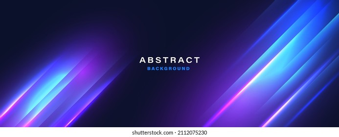 Abstract futuristic background with glowing light effect.Vector illustration.