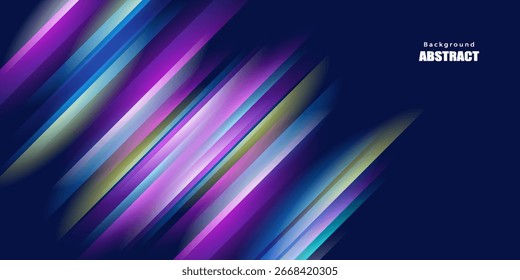 Abstractas fondo futurista con efecto de luz brillante. Ilustración vectorial.