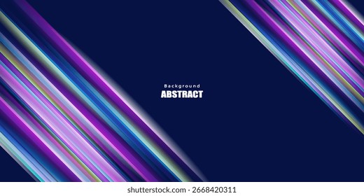Abstractas fondo futurista con efecto de luz brillante. Ilustración vectorial.