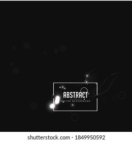Abstract futuristic background with lights and a flow of sparkling stars. Ideal for cover, brochures or posters.