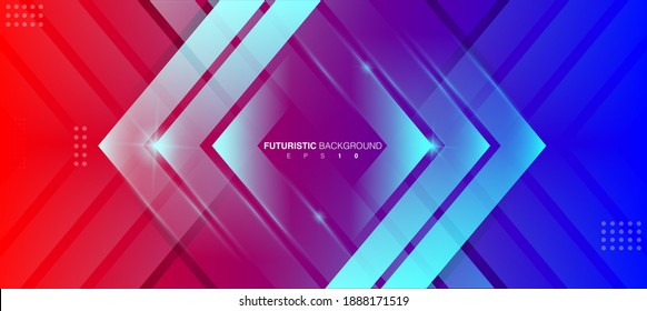 Abstract Futuristic Background. Futuristic Line Background With Light Effect. Vector EPS 10
