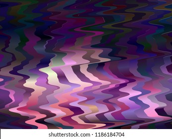 Abstract futuristic background for phone , social media. Gradient neon stripes, wavelike shapes, imitation of the surface of stones, space planets, surreal celestial bodies. Scalable vector graphics. 