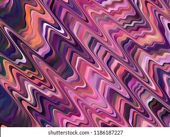 Abstract futuristic background for phone , social media. Gradient neon stripes, wavelike shapes, imitation of the surface of stones, space planets, surreal celestial bodies. Scalable vector graphics. 