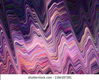 Abstract futuristic background for phone , social media. Gradient neon stripes, wavelike shapes, imitation of the surface of stones, space planets, surreal celestial bodies. Scalable vector graphics. 