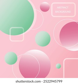 Abstrakter futuristischer Hintergrund. Formen. Zeilen. Farbverläufe. Für Banner, Tapete, Cover. Vektorgrafik