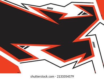 Abstract futuristic background with sharp and zigzag pattern and some copy space area