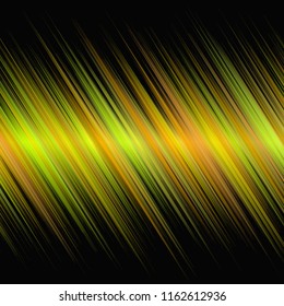 Abstract futuristic background from shining diagonal lines - vector graphic