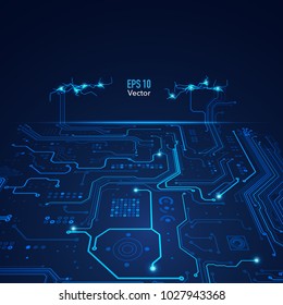 abstract futuristic background, technological electronic backdrop