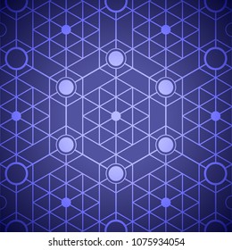 Abstract futuristic background. Technology element. Hexagon background template.