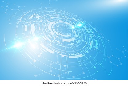 abstract futuristic background technology sci fi concept