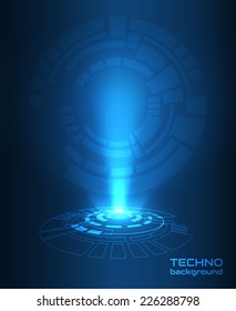 Abstract futuristic background. Vector eps10.