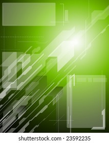 abstract futuristic background - vector illustration - jpeg version in my portfolio