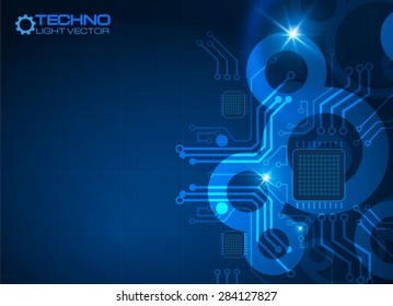 Abstract futuristic background. Vector illustration