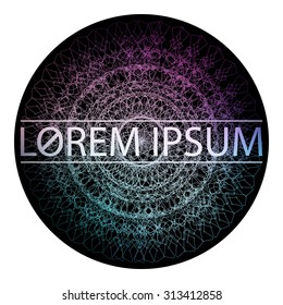 Abstract futuristic background. Vector illustration.