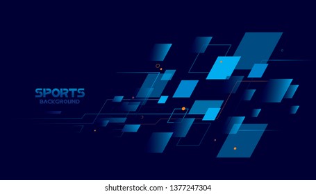 Abstract futuristic background. Vector sport concept