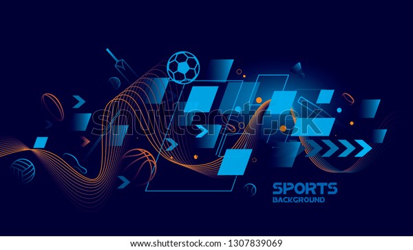 Vector De Stock Libre De Regalias Sobre Resumen De Fondo Futurista Concepto De1307839069