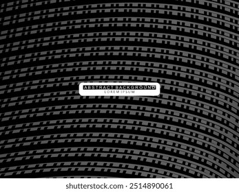 Abstract futuristic black background modern design. Realistic 3d wallpaper with luxurious flowing lines. Elegant background for posters, advertisements, websites, brochures, cards, banners, apps, etc.