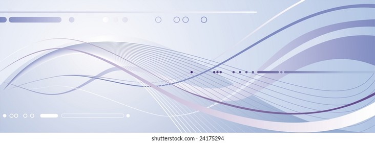 Abstract futuristic blue background