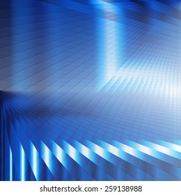 Abstract futuristic blue background