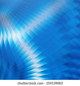 Abstract futuristic blue background