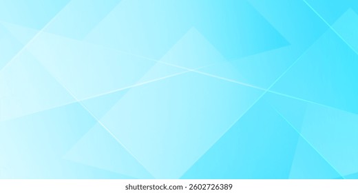 Abstract futuristic blue gradient background with light and shadow. Eps10 vector