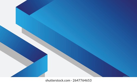 abstract and futuristic blue gradient background