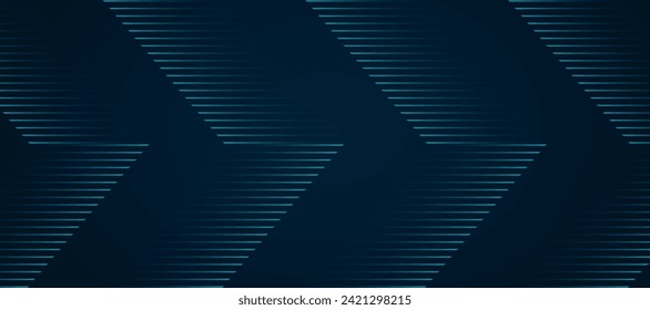 Abstract futuristic blue line geometric modern background