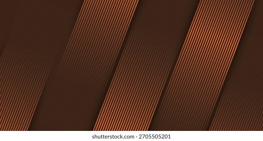 abstract futuristic brown glowing rounded lines on brown background.

