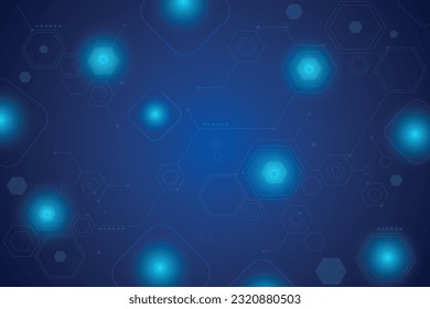 Abstract futuristic circuit board Illustration, Circuit board with various technology elements. Circuit board pattern for technology background. Vector illustration