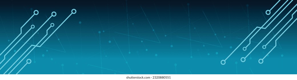 Abstract futuristic circuit board Illustration, Circuit board with various technology elements. Circuit board pattern for technology background. Vector illustration