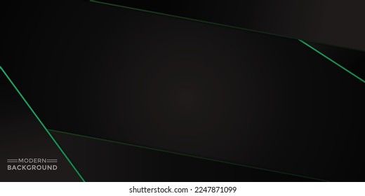 Abstract futuristic circuit board lamp moving on black surface for poster, website and design concept. Technology background vector and futuristic design