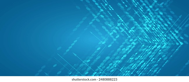 Abstract futuristic circuit computer internet technology board business dark background