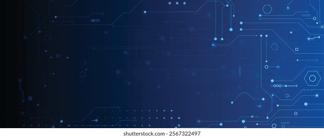 Abstract futuristic circuit computer internet technology board business  background