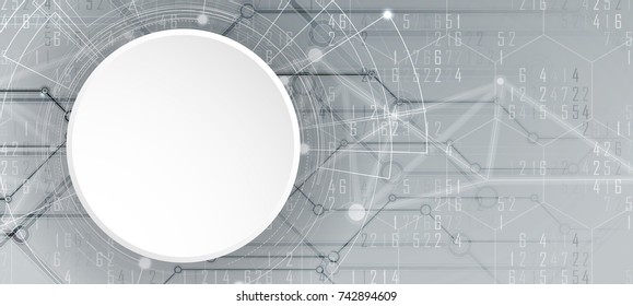 abstract futuristic circuit computer internet technology board business background