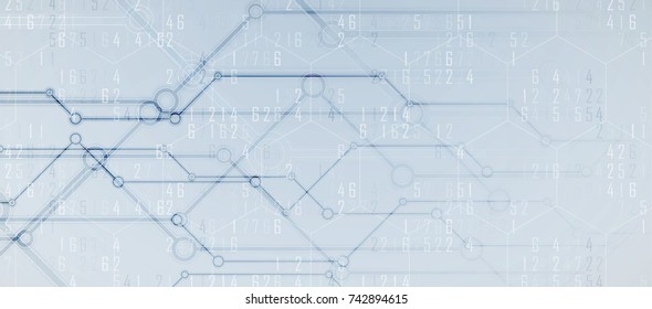 abstract futuristic circuit computer internet technology board business background