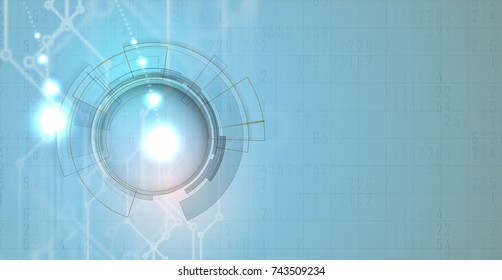 abstract futuristic circuit computer internet technology board business background