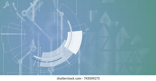 abstract futuristic circuit computer internet technology board business background
