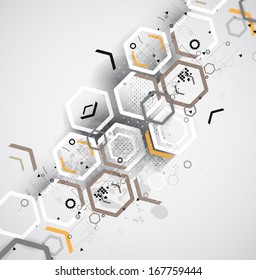 abstract futuristic circuit high computer technology business background